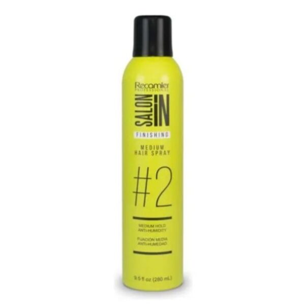 RECAMIER SALON IN FINISHING MEDIUM HAIR SPRAY 2 MEDIUM HOLD 280ML