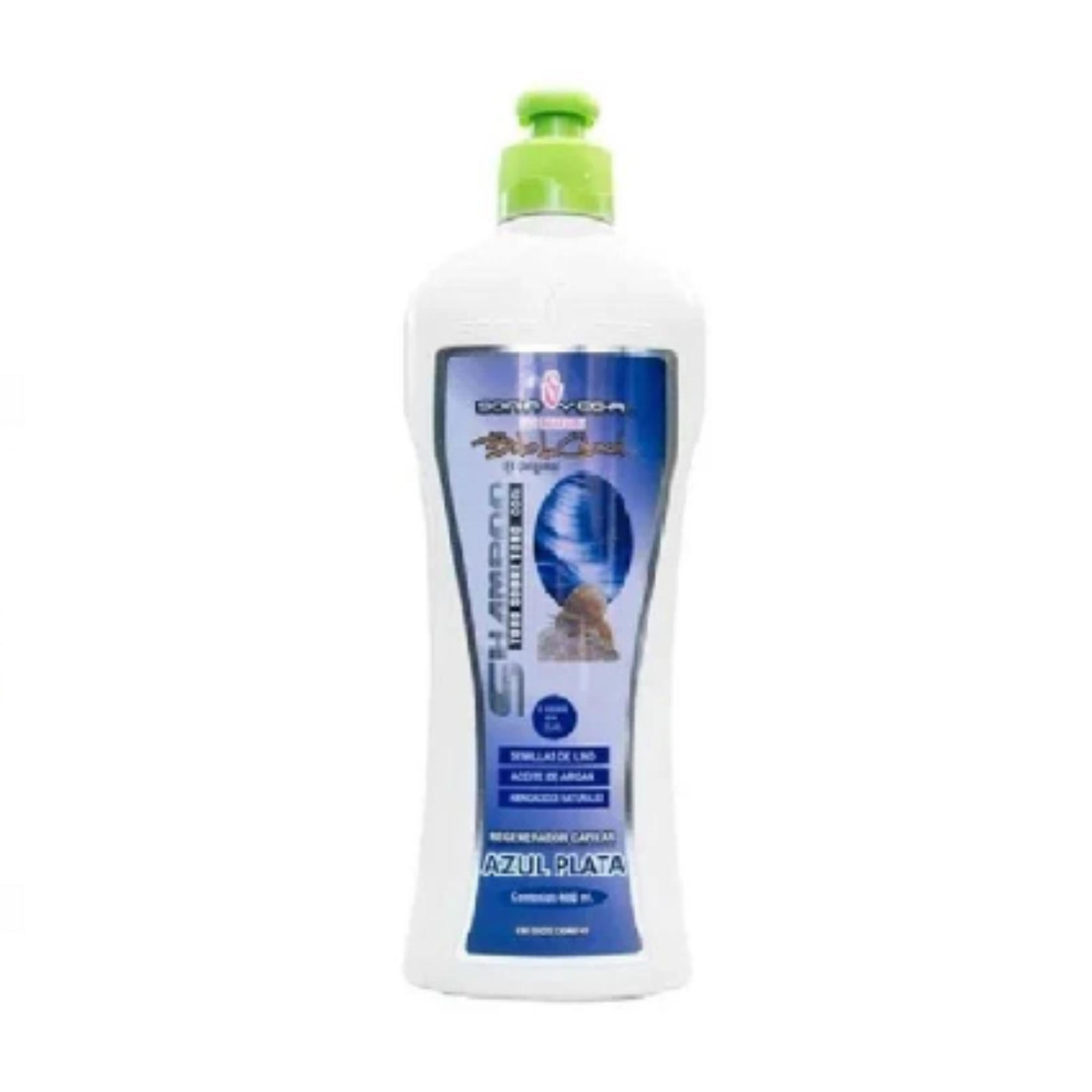 Shampoo tono sobre tono azul plata Sonia Vega 400ml