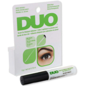 Duo brush on striplash adhesive para pestañas transparente
