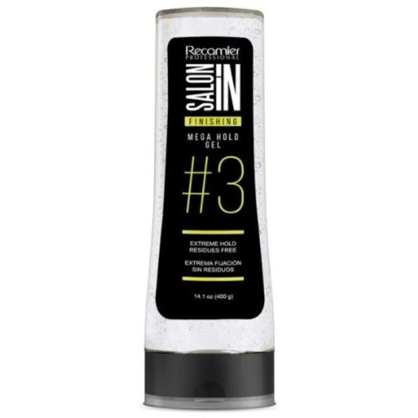 RECAMIER SALON IN FINISHING MEGA HOLD GEL 3 EXTREME HOLD 400G