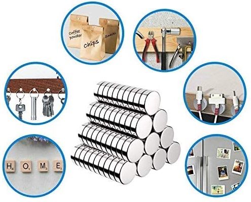 IMAN DE NEODIMIO REDONDO N35 POTENTE DISCO CIRCULAR 10X2mm X 50 PCs - Imagen 5