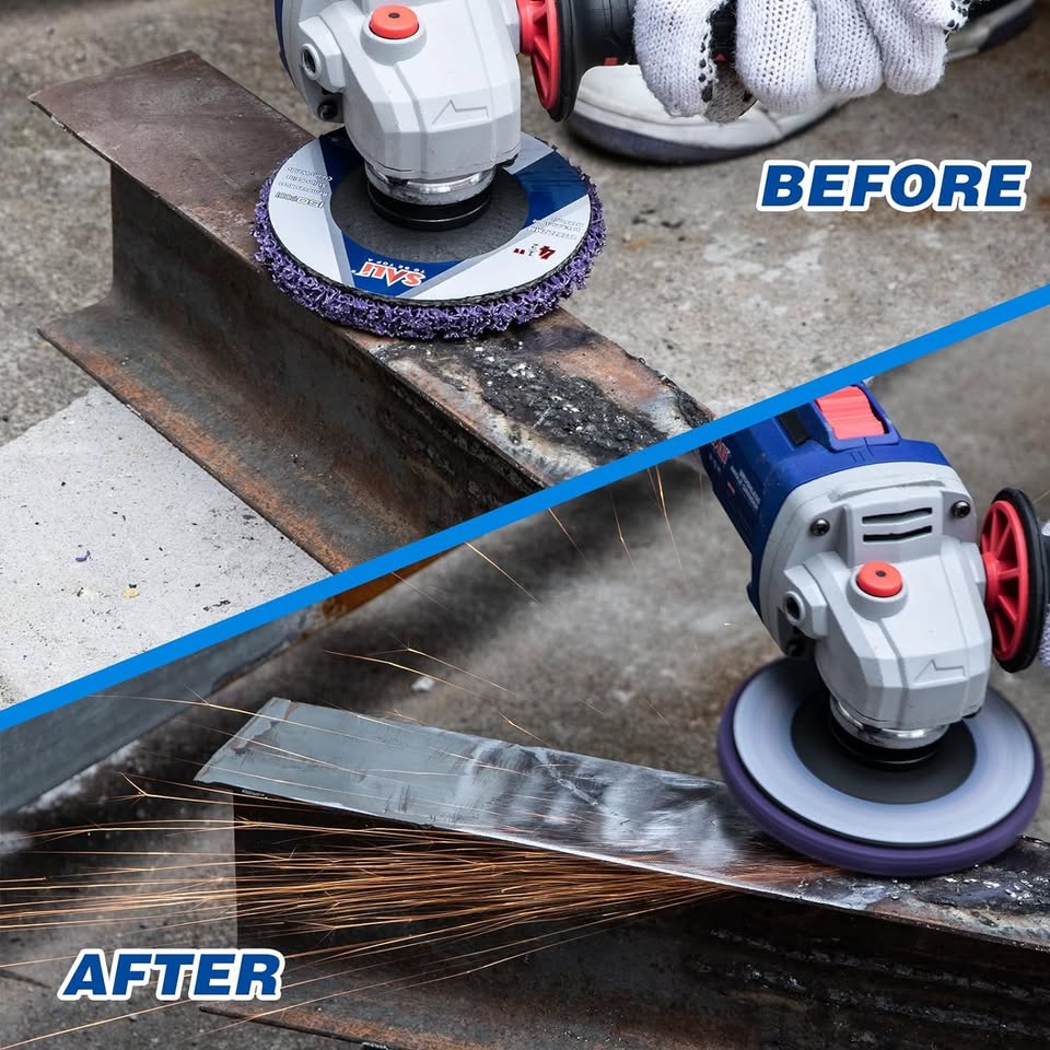 DISCO REMOVEDOR PINTURA OXIDO NO DAñA SUPERFICIES X2 PCs - Imagen 4