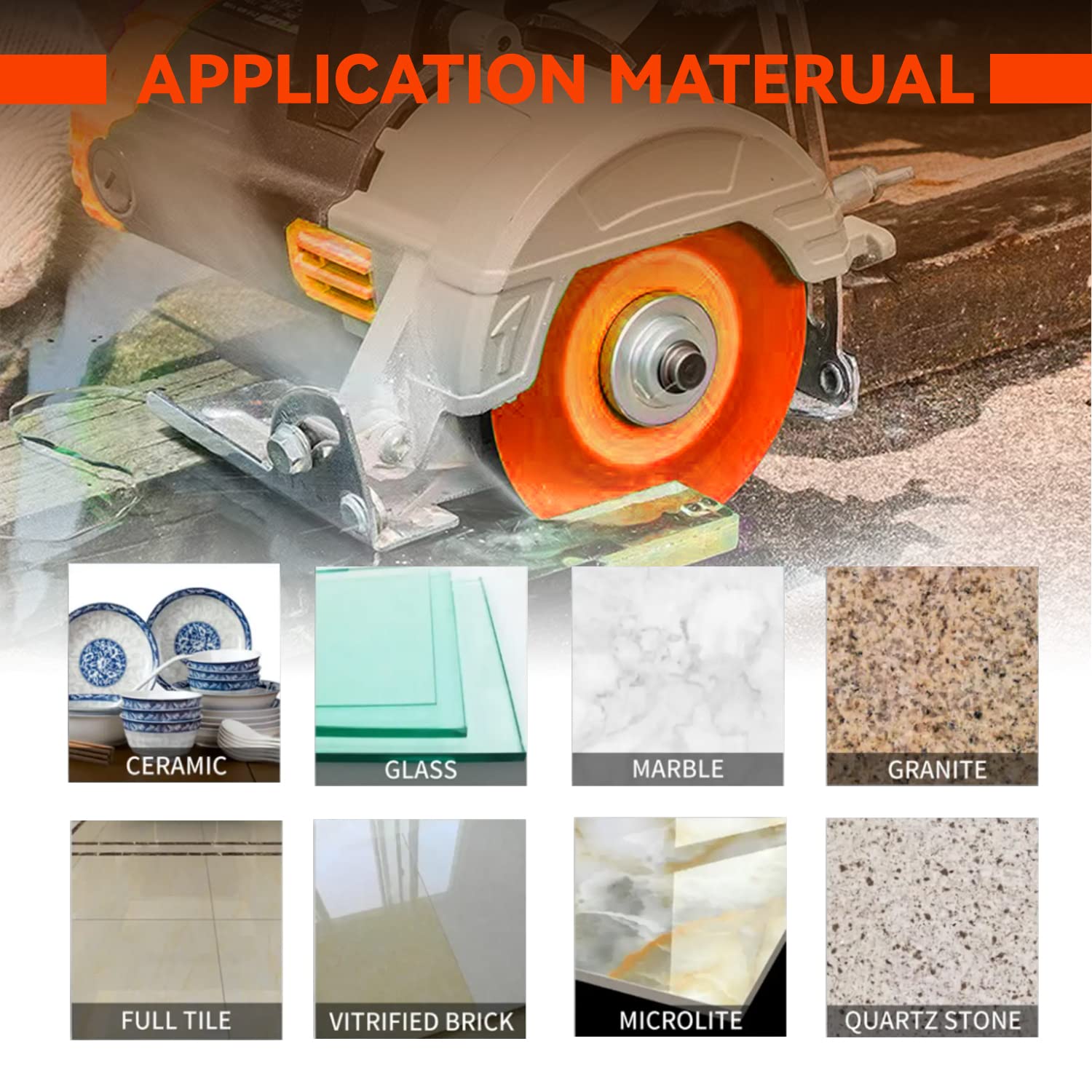 DISCO CORTE DE VIDRIO DIAMANTE X PULIDORAS ULTRAFINO - Imagen 5