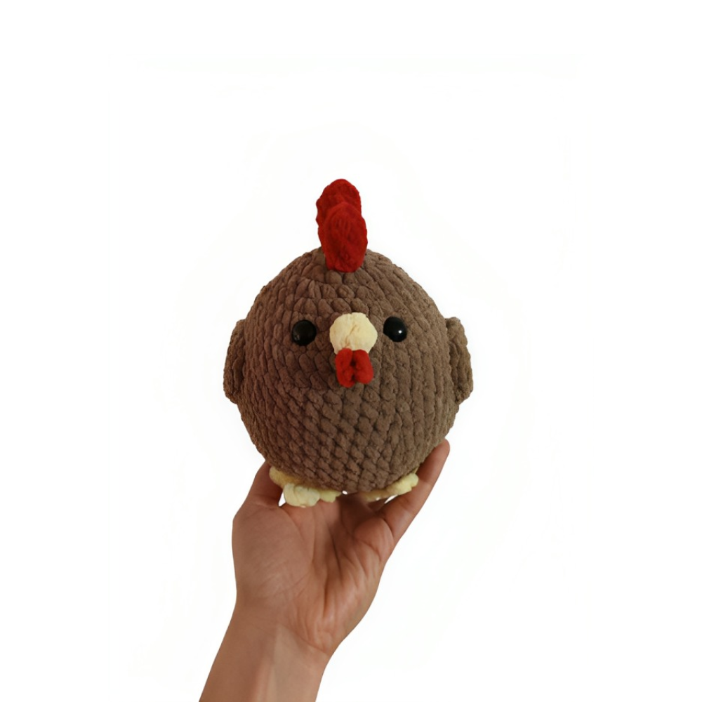 Claudio Rooster tejido a crochet