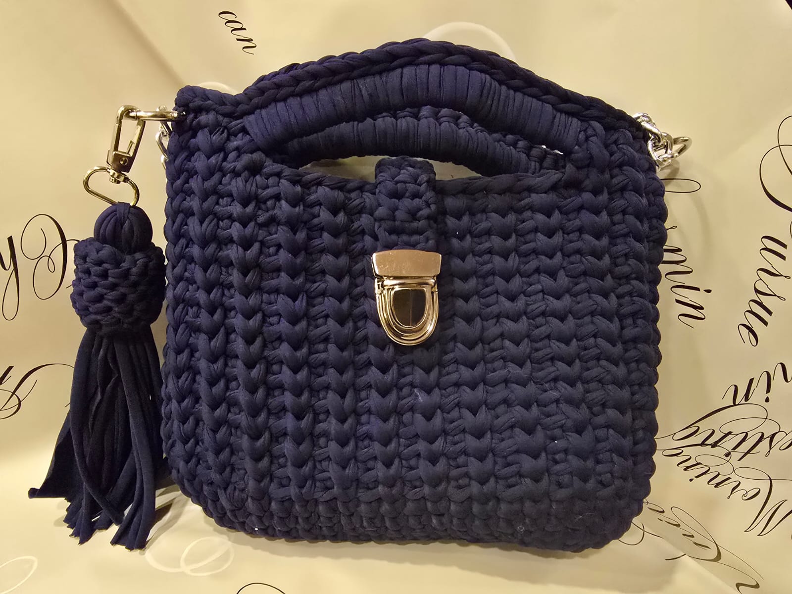 Cartera azul noche - Imagen 2