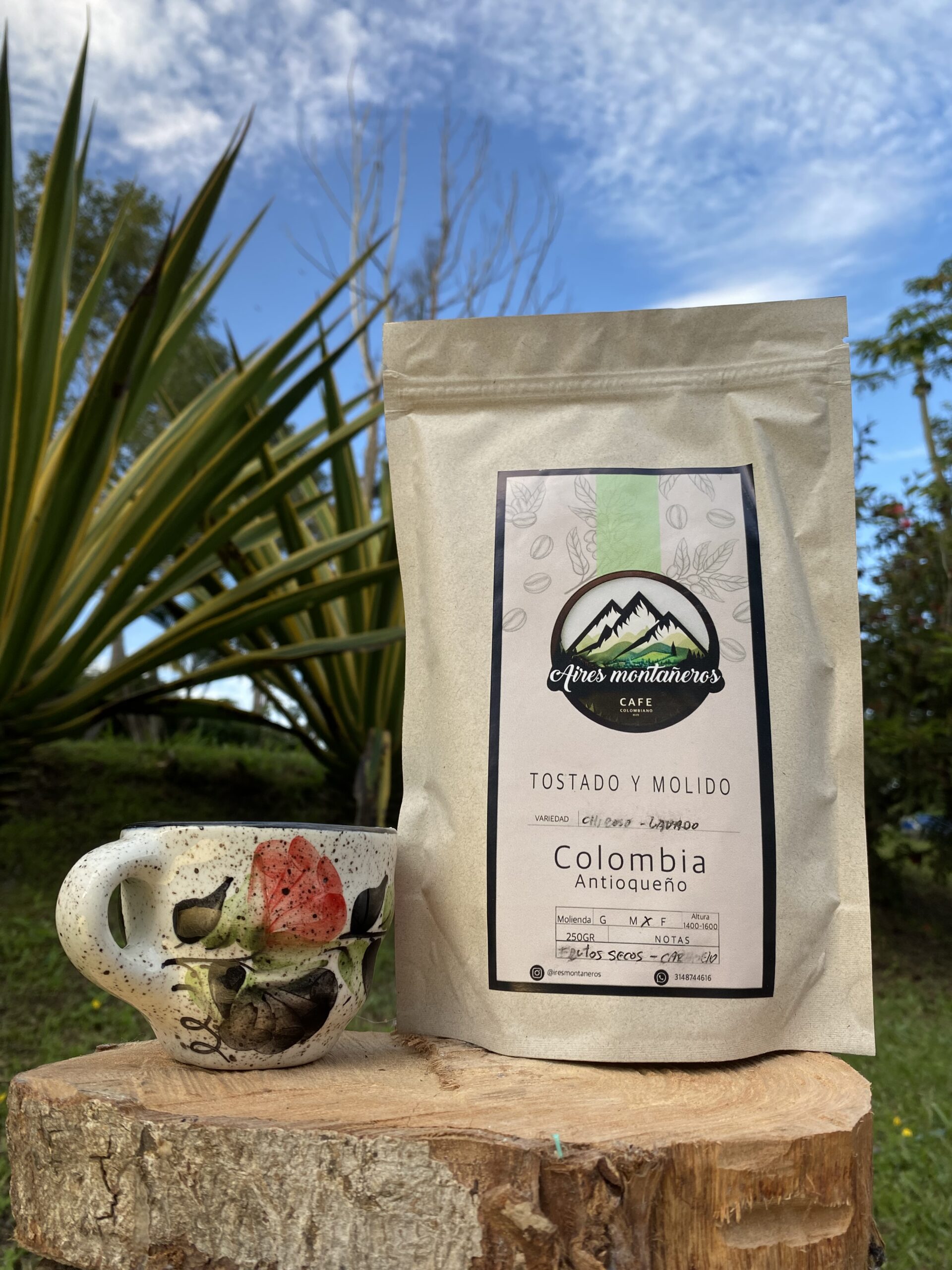 Café tostado y molido variedad 2000 x 250gr