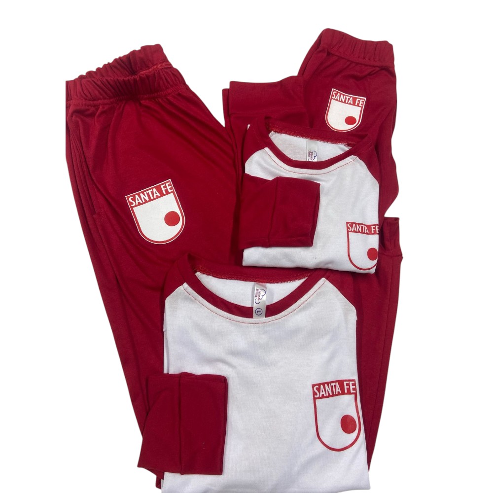 PIJAMA FUTBOLERA DE CABALLERO DE SANTA FE - Imagen 2