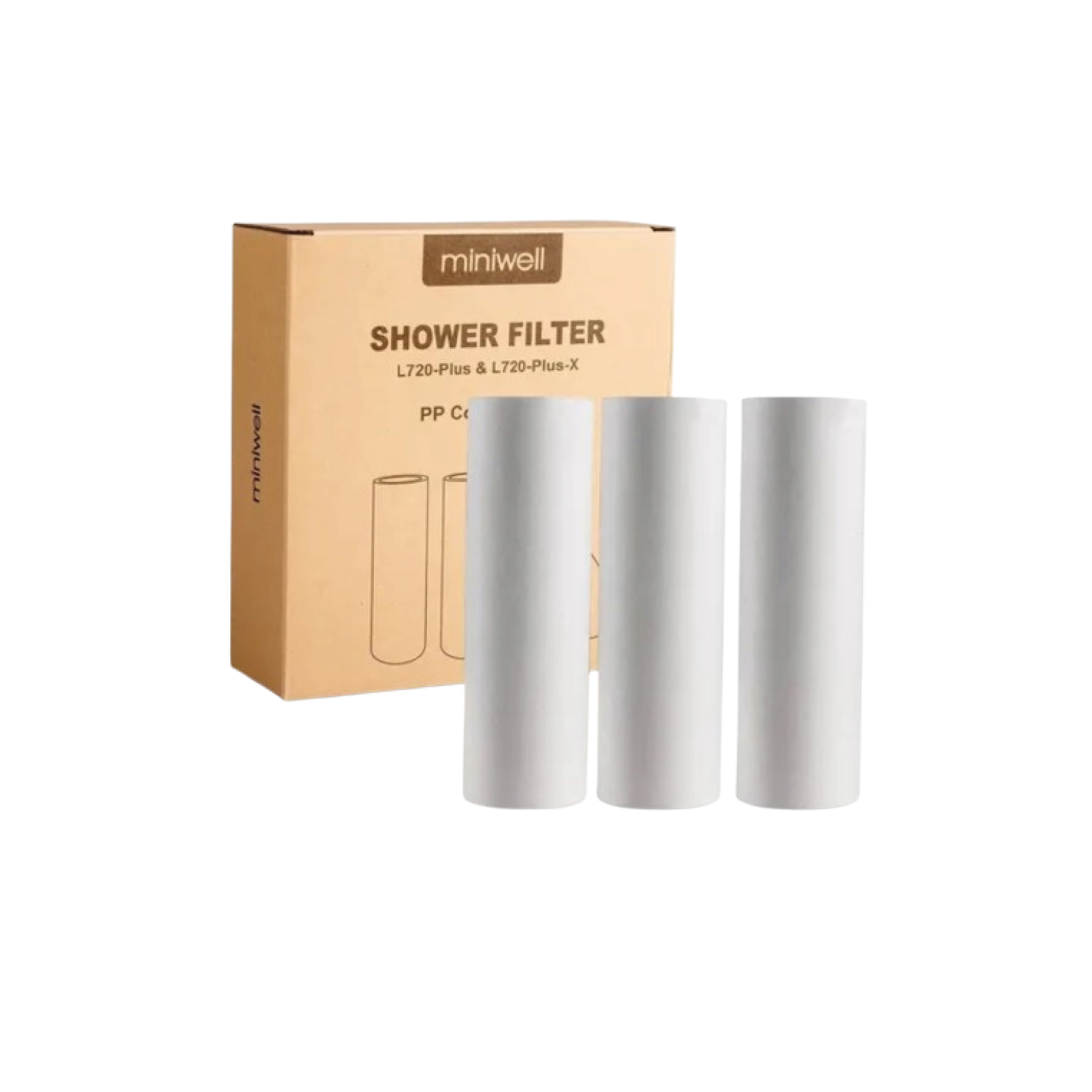 Filtro de Algodon para Ducha Purificadora de Agua Miniwell