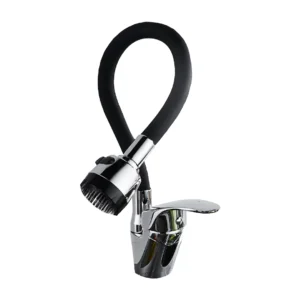 Grifo Cocina Giratorio con Salida de Agua Caliente Ecotrade