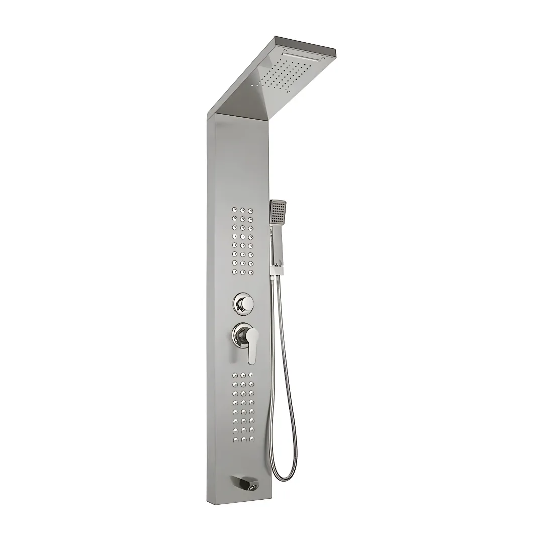 Torre de Ducha Multifuncional con Hidromasaje Ecotrade