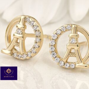 Aretes Paris Plata oro