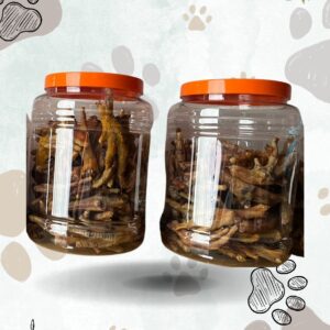 Patas de pollo deshidratadas