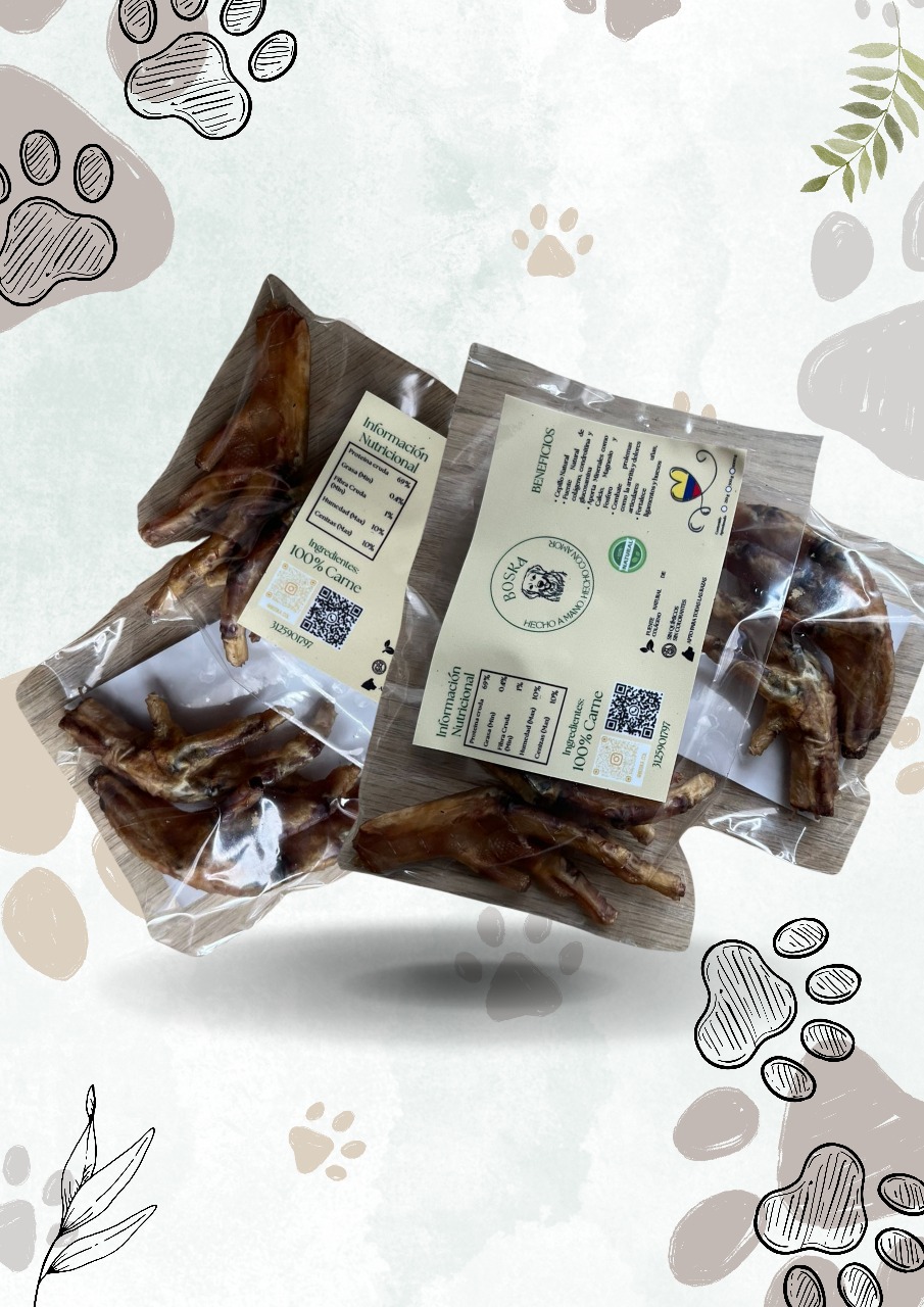 Patas de pollo deshidratadas - Imagen 2