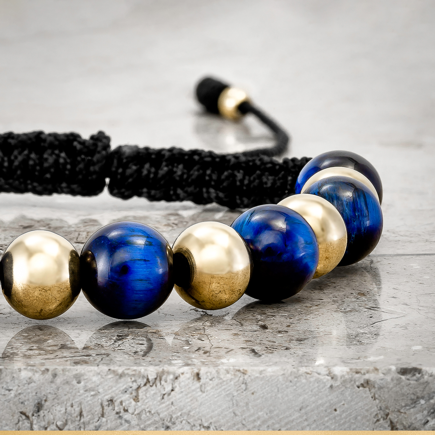 Pulsera balines intercalada - Imagen 2