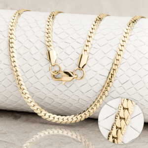 Cadena Grabada Mujer