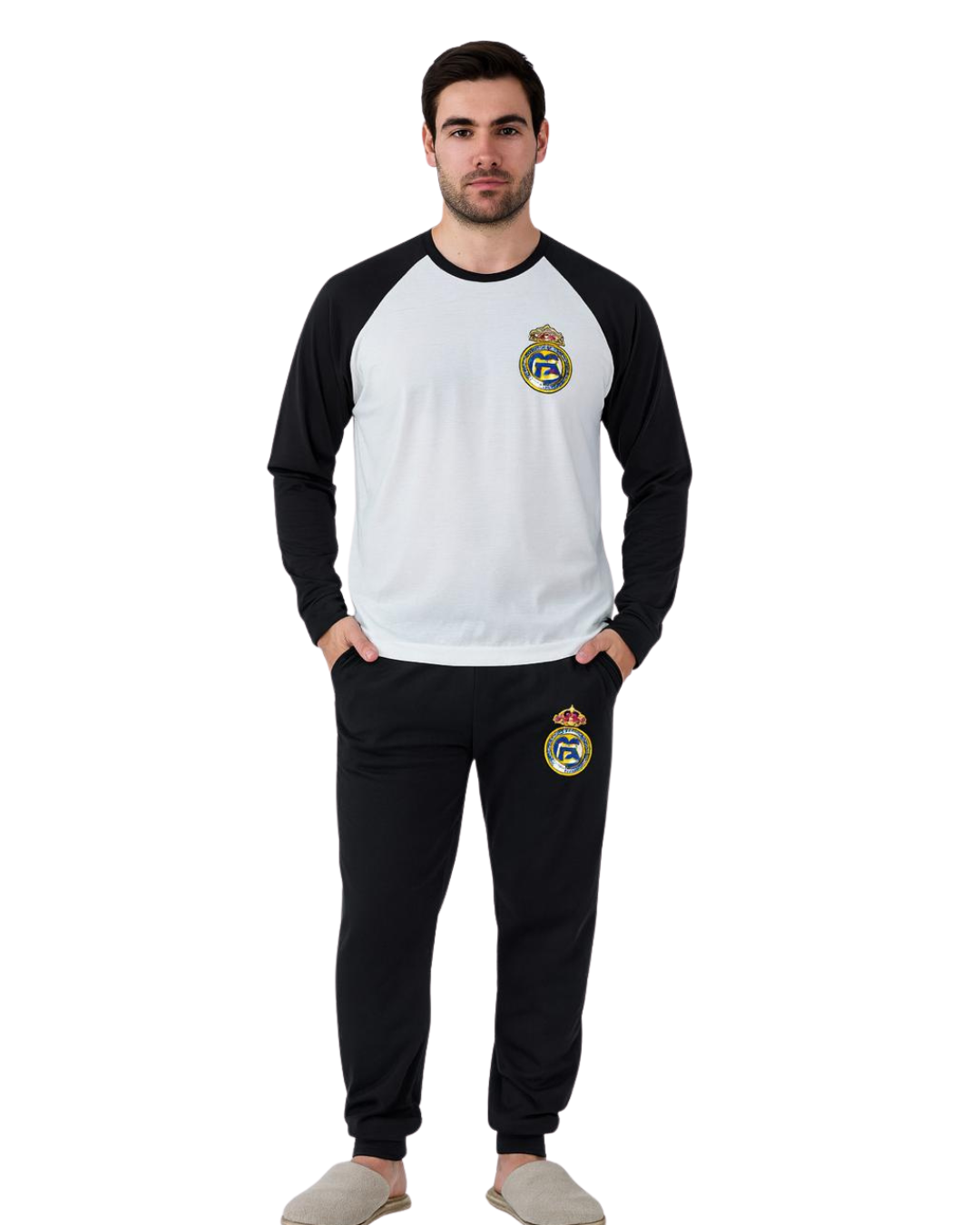 PIJAMA FUTBOLERA DE CABALLERO DEL REAL MADRID