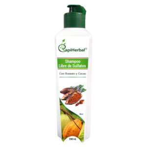 Shampoo regenerador con extracto de cacao – CapiHerbal
