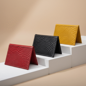 Tarjetero de Cuero Minimalista Premium