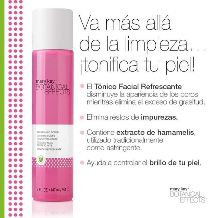 Tónico Facial Refrescante Botanical Effects Mary Kay - Imagen 3