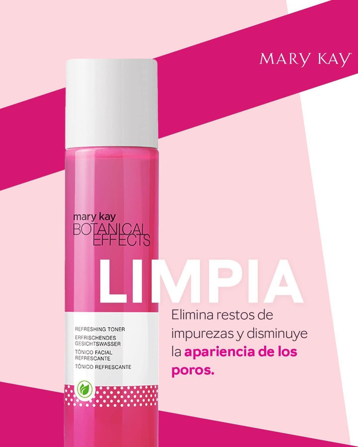 Tónico Facial Refrescante Botanical Effects Mary Kay