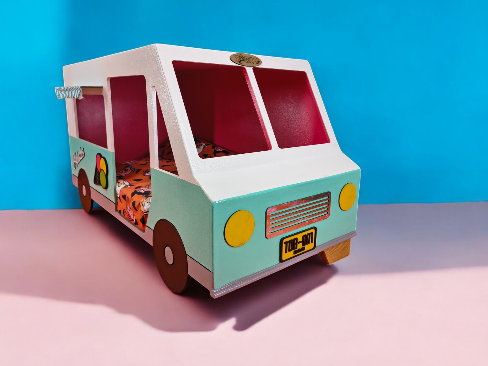 Casa para perro camión de helados - Imagen 2