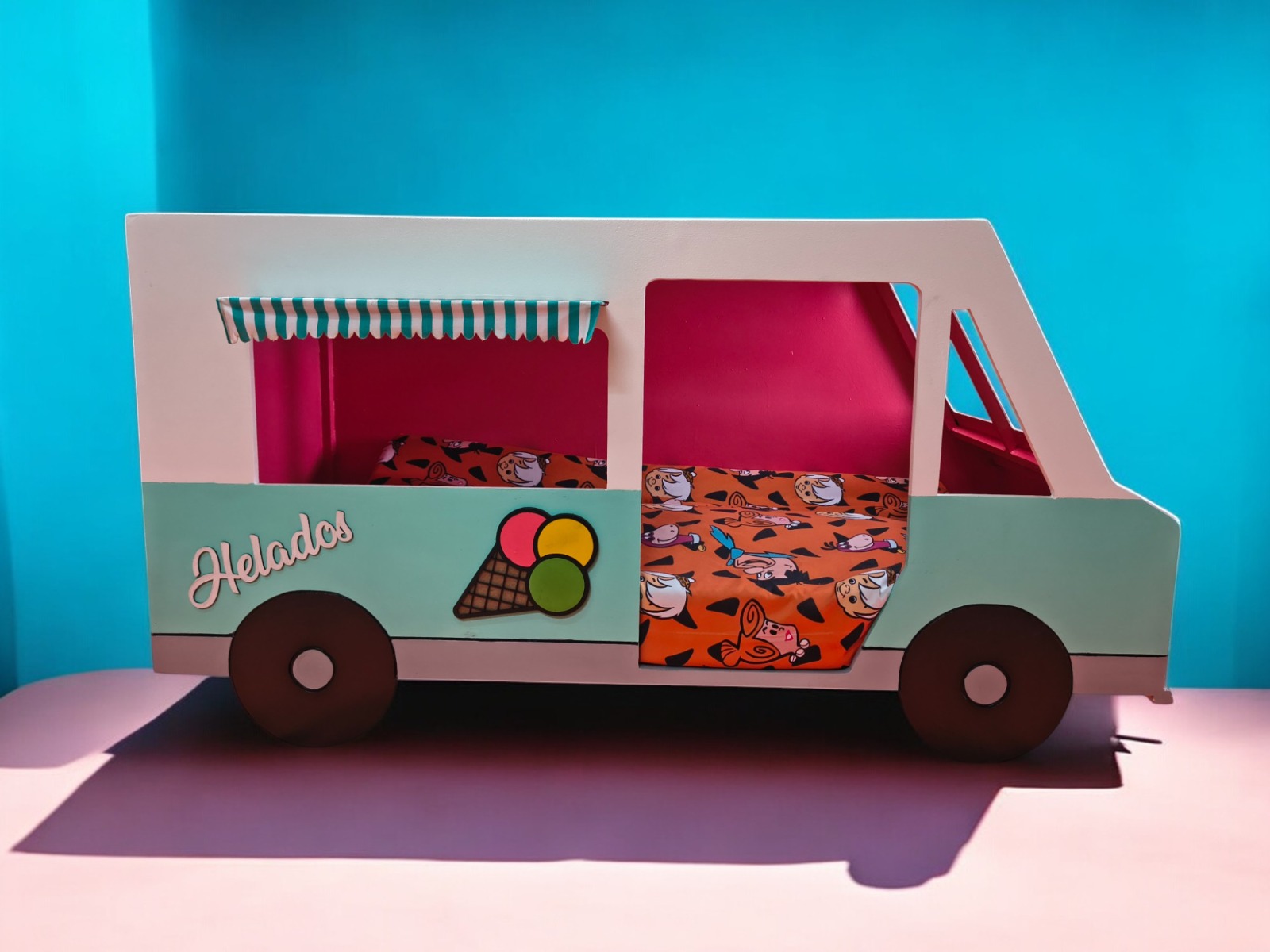 Casa para perro camión de helados - Imagen 4