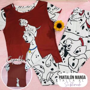 Pijama para niño o niña dalmatas