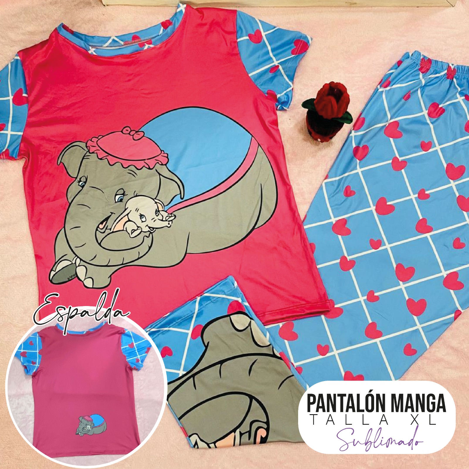 Pijama para niña Dumbo