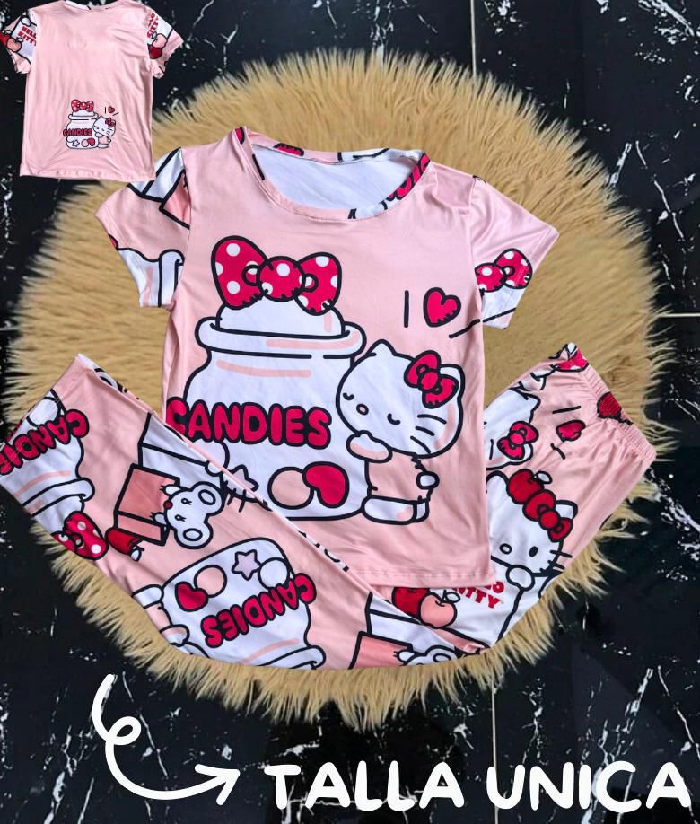 Pijama para niña Hello Kitty - Imagen 2