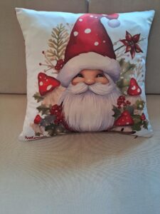 COJIN NAVIDEñO DE PAPá NOEL - Imagen 2