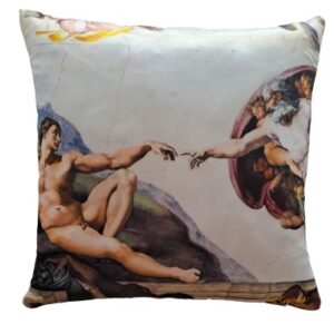 COJIN DEL RENACIMIENTO LA CREACIÓN DE ADAN