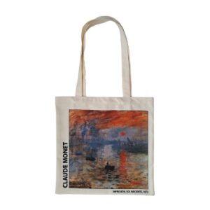 TOTE BAG OBRA CLASICA SOL NACIENTE DE CLAUDE MONET