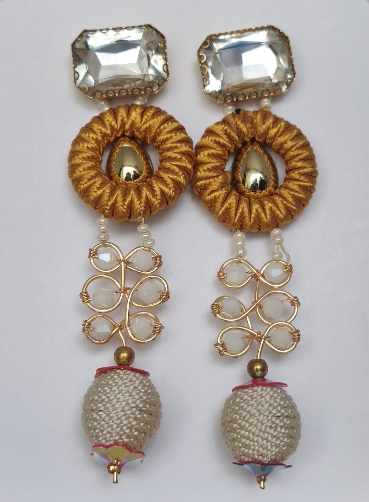 Aretes Largos Sol de Vida - Imagen 2