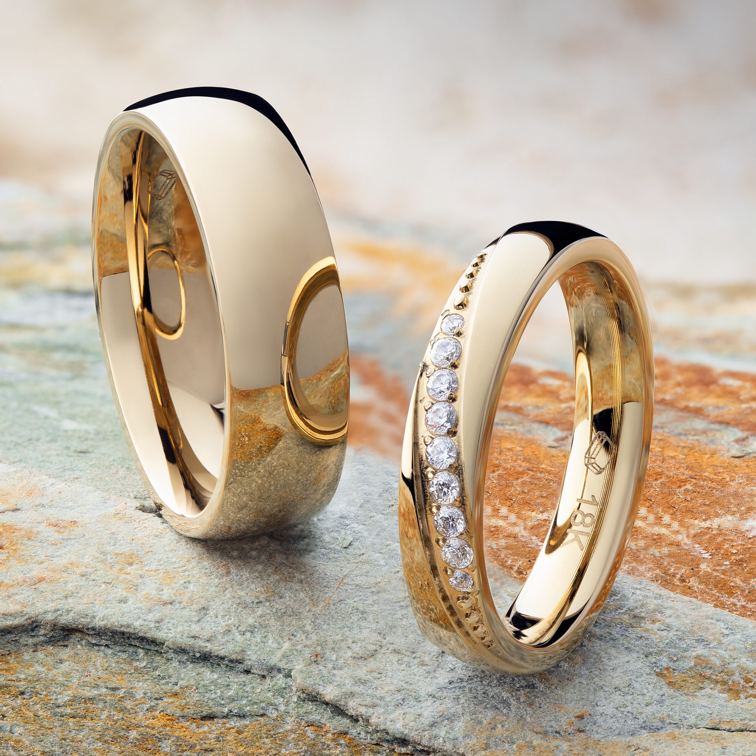 Argollas Matrimoniales Bria Par - Imagen 2