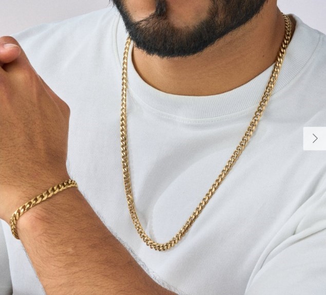 Combo Cubano cadena y pulso