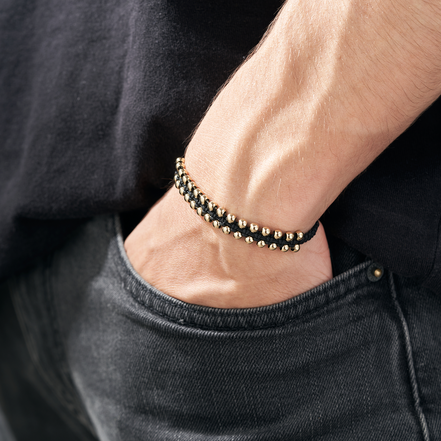 Pulsera entrelazada 4mm - Imagen 3