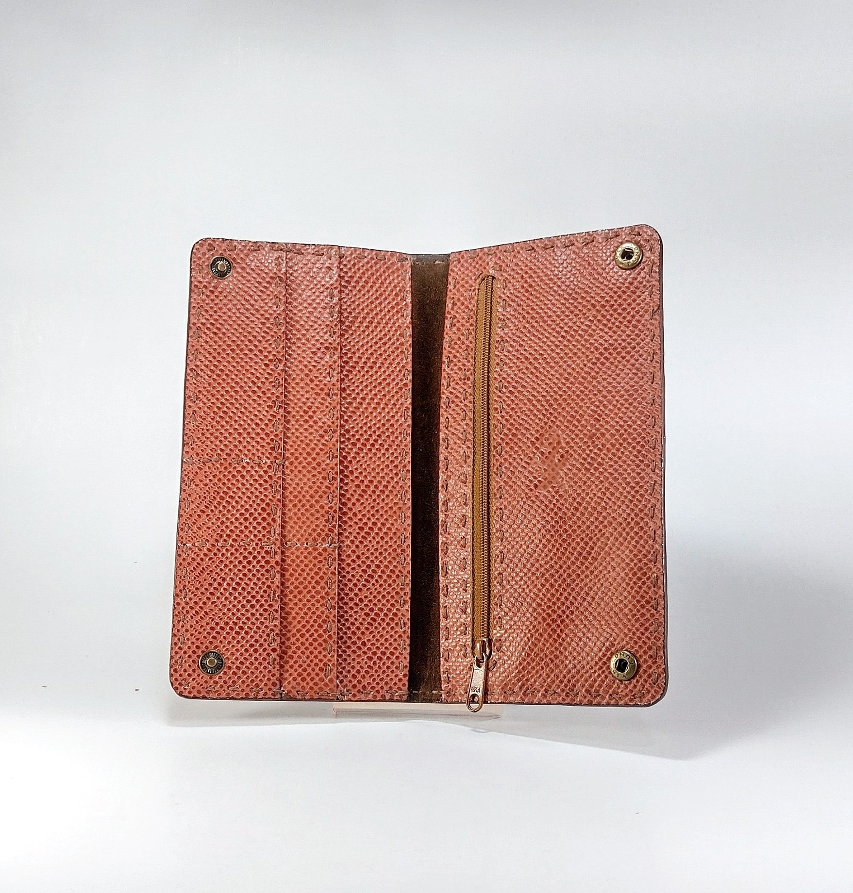 Porta Pasaporte De Cuero - Imagen 3