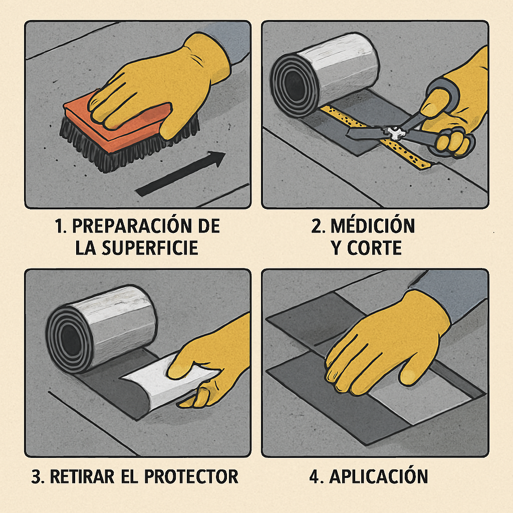 CINTA ASFALTICA AUTOADHESIVA - Imagen 5