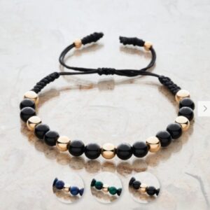 Pulsera intercalada doble