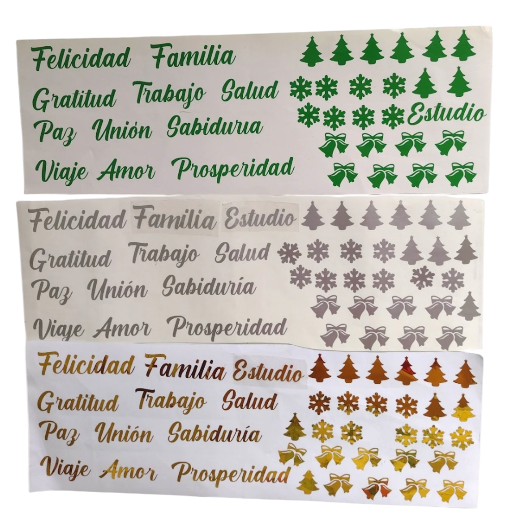 Plantilla de etiquetas de navidad - Imagen 2