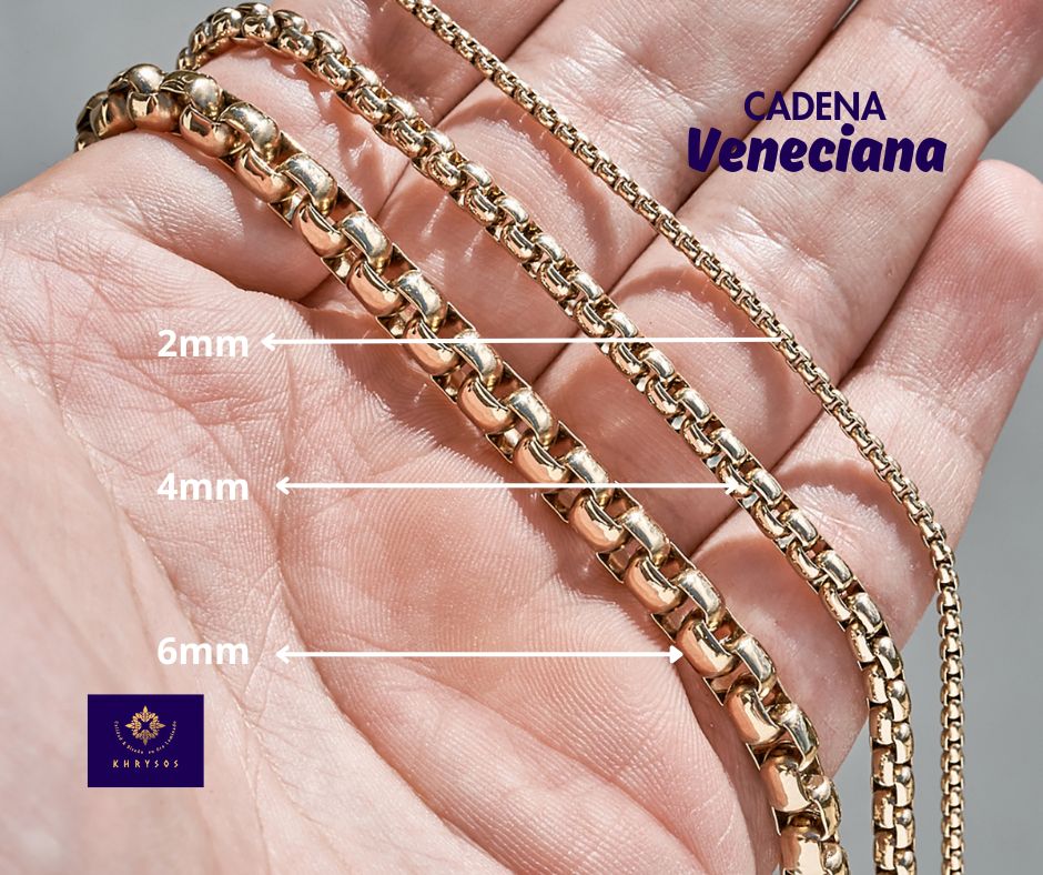 Cadena Veneciana Hombre - Imagen 5